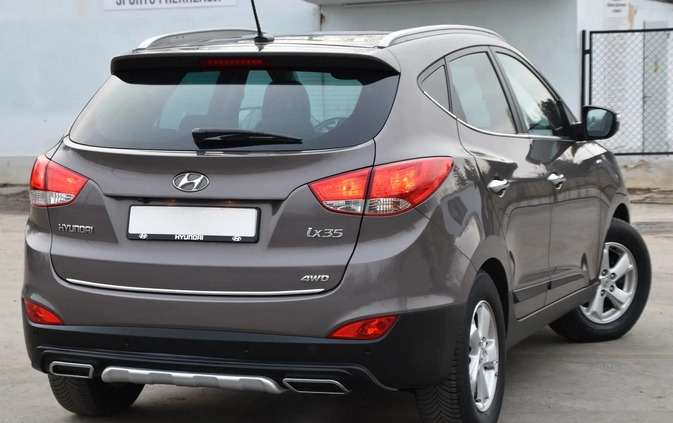 Hyundai ix35 cena 50800 przebieg: 154681, rok produkcji 2012 z Mieszkowice małe 781